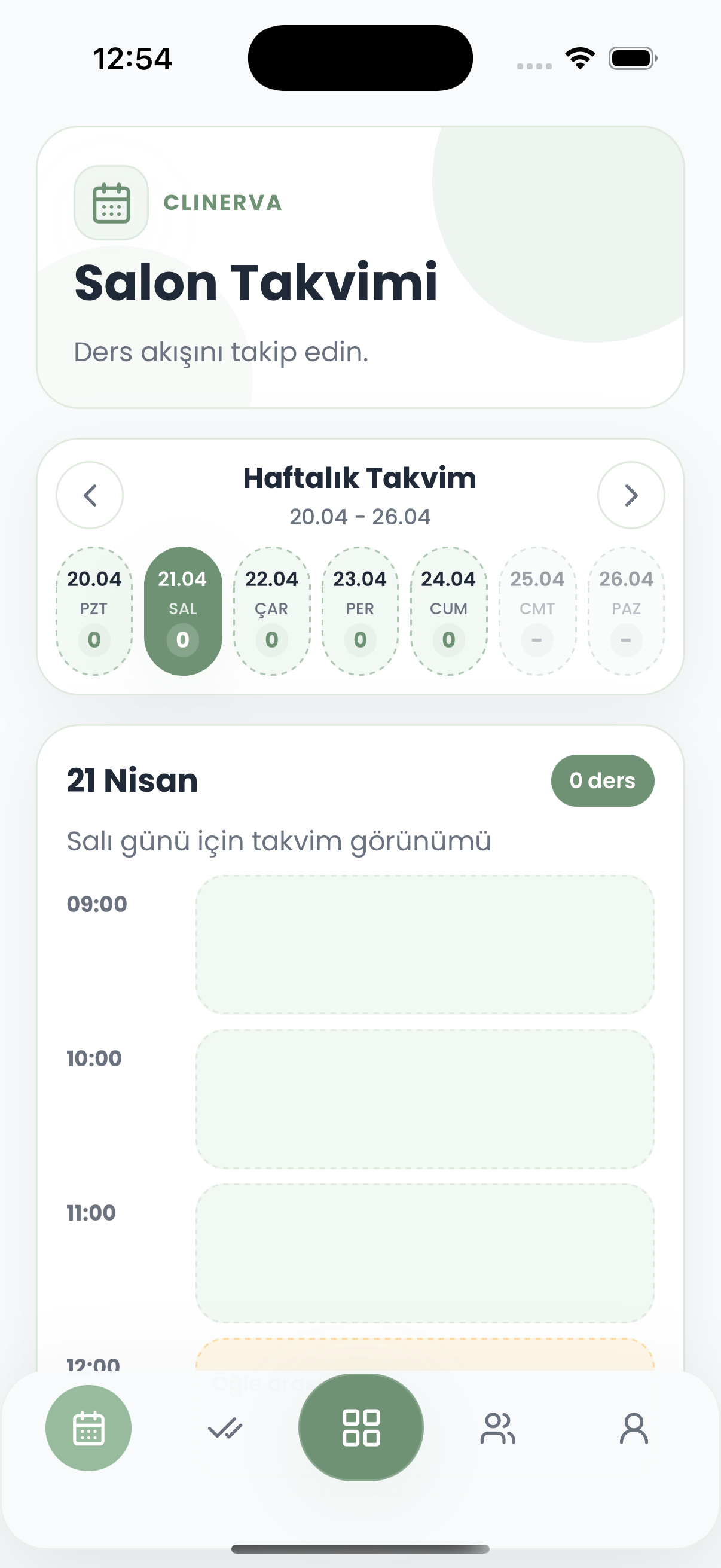 Fizyoflow salon takvimi